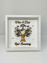 Load image into Gallery viewer, 24th Opal 24 Years Wedding Anniversary Frame - Mum & Dad
