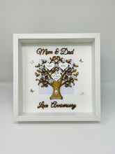 Load image into Gallery viewer, 39th Lace 39 Years Wedding Anniversary Frame - Mum & Dad