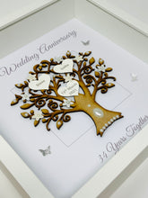 Load image into Gallery viewer, 34th Opal 34 Years Wedding Anniversary Frame - Message