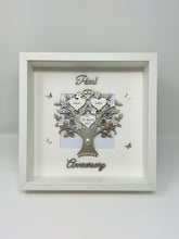 Load image into Gallery viewer, 30th Pearl 30 Years Wedding Anniversary Frame - Wooden Metallic