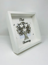 Load image into Gallery viewer, 30th Pearl 30 Years Wedding Anniversary Frame - Wooden Metallic