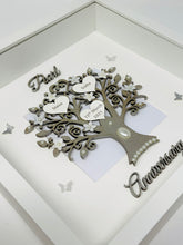 Load image into Gallery viewer, 30th Pearl 30 Years Wedding Anniversary Frame - Wooden Metallic