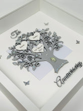 Load image into Gallery viewer, 10th Tin 10 Years Wedding Anniversary Frame - Wooden Metallic