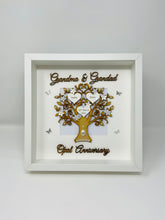 Load image into Gallery viewer, 34th Opal 34 Years Wedding Anniversary Frame - Grandma & Grandad