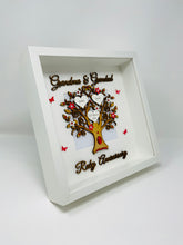 Load image into Gallery viewer, 40th Ruby 40 Years Wedding Anniversary Frame - Grandma & Grandad