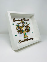 Load image into Gallery viewer, 55th Emerald 55 Years Wedding Anniversary Frame - Grandma & Grandad