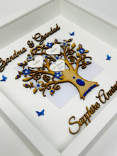 Load image into Gallery viewer, 45th Sapphire 45 Years Wedding Anniversary Frame - Grandma & Grandad