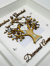 Load image into Gallery viewer, 60th Diamond 60 Years Wedding Anniversary Frame - Grandma & Grandad