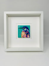 Load image into Gallery viewer, Ceramic Turquoise Kingfisher Art Picture Frame