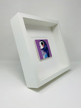 Load image into Gallery viewer, Ceramic Purple Owl Art Picture Frame