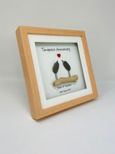 Load image into Gallery viewer, 31st Timepiece 31 Years Wedding Anniversary Frame - Pebble Birds