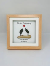 Load image into Gallery viewer, 26th Picture 26 Years Wedding Anniversary Frame - Pebble Birds