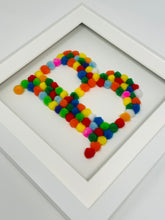 Load image into Gallery viewer, Pom Pom Letter Frame - B