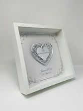 Load image into Gallery viewer, 5th 5 Years Wood Wedding Anniversary Frame - Intricate Mirror Heart