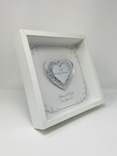 Load image into Gallery viewer, 1st 1 Year Paper Wedding Anniversary Frame - Intricate Mirror Heart