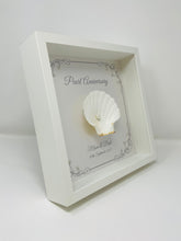 Load image into Gallery viewer, Mum & Dad Oyster Shell 30th Pearl 30 Years Wedding Anniversary Frame - Ornate