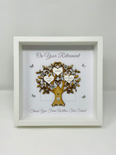 Load image into Gallery viewer, Retirement Gift Frame - Grey & Silver Glitter