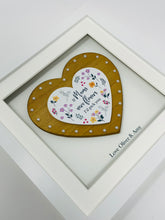Load image into Gallery viewer, Personalised Heart Frame - If Mums Were Flowers I Would Pick You