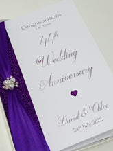 Load image into Gallery viewer, 44th Wedding Anniversary Card - Electronics 44 Year Forty Fourth Anniversary Luxury Greeting Personalised