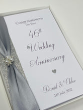 Load image into Gallery viewer, 46th Wedding Anniversary Card - Games 46 Year Forty Sixth Anniversary Luxury Greeting Personalised