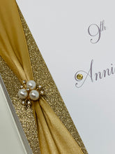 Load image into Gallery viewer, 9th Anniversary Card - Pottery 9 Year Ninth Wedding Anniversary Luxury Greeting Card Personalised