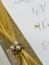 Load image into Gallery viewer, 43rd Wedding Anniversary Card - Entertainment 43 Year Forty Third Anniversary Luxury Greeting Personalised