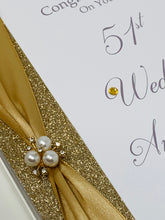 Load image into Gallery viewer, 51st Wedding Anniversary Card - Photo Camera 51 Year Fifty First Anniversary Luxury Greeting Personalised