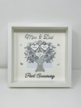 Load image into Gallery viewer, 30th Pearl 30 Years Wedding Anniversary Frame - Mum & Dad Metallic