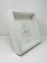 Load image into Gallery viewer, 30th Pearl 30 Years Wedding Anniversary Ribbon Frame - Pebble