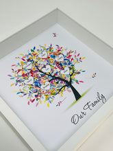Load image into Gallery viewer, Rainbow Family Tree Printed Frame