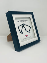 Load image into Gallery viewer, Silverstone Formula 1 Race Circuit 3D Frame - British Grand Prix Track Wall Art - F1 Moto GP BTCC