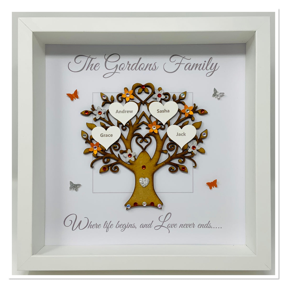 Contemporary Family – Butterfly Designs
