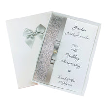 Load image into Gallery viewer, Grandson &amp; Granddaughter-In-Law 15th Wedding Anniversary Card - LB 187
