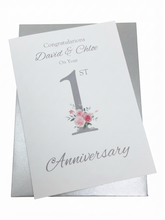 Load image into Gallery viewer, 1st Anniversary Card - Paper  - FN 1
