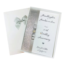 Load image into Gallery viewer, Granddaughter &amp; Grandson-In-Law 20th Wedding Anniversary Card - LB 182
