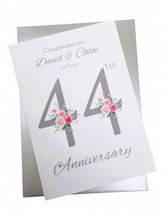 Load image into Gallery viewer, 44th Wedding Anniversary Card - Electronics - FN 44
