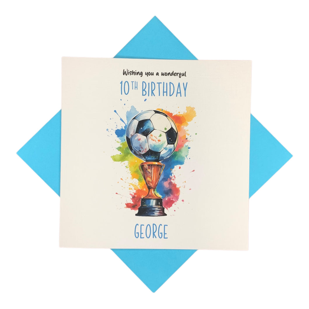 Birthday Card - Personalised Greeting Card - (AM11)