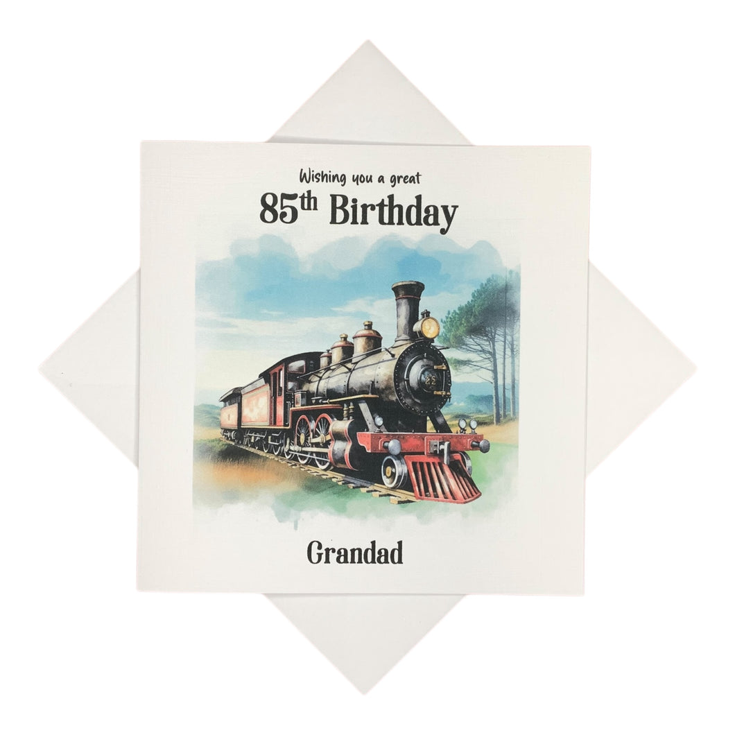 Birthday Card - Personalised Greeting Card - (AM19)