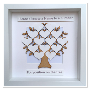 28th Orchid 28 Years Wedding Anniversary Frame - Message