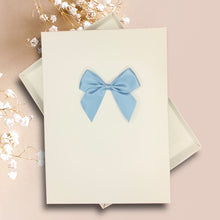 Load image into Gallery viewer, 7th Anniversary Card - Copper 7 Year Seventh Wedding Anniversary - 18 Colour Coice - Luxury Bow

