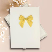 Load image into Gallery viewer, 4th Anniversary Card - Linen 4 Year Fourth Wedding Anniversary Luxury Greeting Card Personalised
