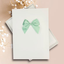 Load image into Gallery viewer, 55th Wedding Anniversary Card - Emerald 55 Year Fifty Fifth Anniversary - 18 Colour Coice - Luxury Bow
