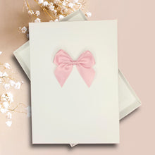 Load image into Gallery viewer, 6th Anniversary Card - Iron 6 Year Sixth Wedding Anniversary - 18 Colour Coice - Luxury Bow
