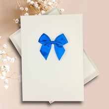 Load image into Gallery viewer, 18th Wedding Anniversary Card - Porcelain 18 Year Eighteenth Anniversary - 18 Colour Coice - Luxury Bow
