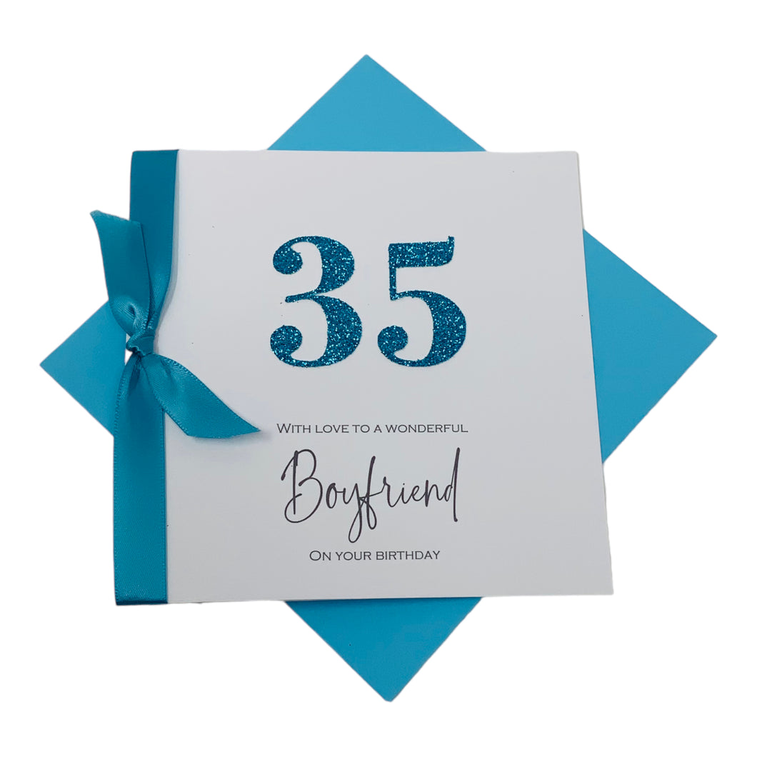 Boyfriend Birthday Card - Luxury Greeting Card - Partner