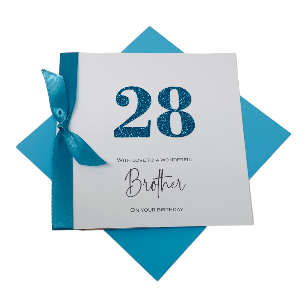 Brother Birthday Card - Luxury Greeting Card - Step Brother