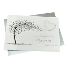 Load image into Gallery viewer, Daughter &amp; Fiancé Engagement Card - Greeting Personalised - SH 78

