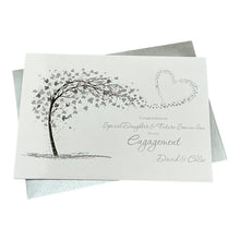 Load image into Gallery viewer, Daughter &amp; Future Son-in-law Engagement Card - Greeting Personalised - SH 79
