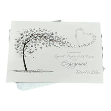 Load image into Gallery viewer, Nephew &amp; Fiancée Engagement Card - Greeting Personalised - SH 83
