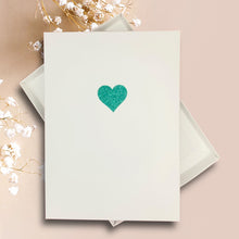 Load image into Gallery viewer, 55th Wedding Anniversary Card - Emerald 55 Year Fifty Fifth Anniversary Luxury Greeting Card Personalised
